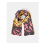 Floral Knit Blanket Scarf
