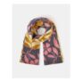 Floral Knit Blanket Scarf