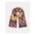 Floral Knit Blanket Scarf