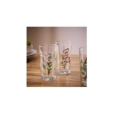 Floral Pack of 6 Hi Ball Glasses