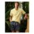 Floral Print Swim Shorts in Navy
