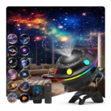 FlyLily Galaxy Star Projector 13-in-1 Planetarium Night Light