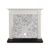 Focal Point Woodthorpe White & Black MDF Artisian Fireplace Surround Set