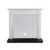 Focal Point Woodthorpe White & Black MDF Fireplace Surround Set