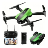 Foldable Mini Drone with Camera 480P RC Quadcopter (Green)