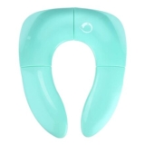 Folding Potty Seat for Toddlers, Portable with Travel Bag (Blue)
