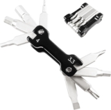 Folding Screwdriver Set, Practical 8-in-1 Portable Compact Multi-Tool Screwdriver Bicycle Repair Kit for Bicycle Riders