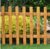 Forest Garden 211 x 6 (90 x 183cm) Pale Picket Fence Panel – With Code