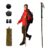Forest Pilot Trekking Pole, Sassafras Wood, Adjustable & Detachable, Green