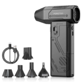 Foretoo Compressed Air Duster130000RPM Electric Air Duster Brushless Motor, Adjustable Speed, Fast Charging – By Keyl Company/FBA Prime Deal