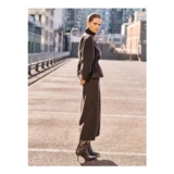 Forever New Brown Amara Felled Circle Skirt