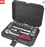 Forge Steel 3/8 Drive Socket Set 18 pieces – free C&C