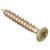 ForgeFix Multi-Purpose Single Thread Screws 4.0 x 30mm Zinc Box 200