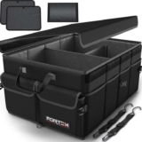 Fortem Boot Organiser – Foldable Car Organiser & Storage for SUVs & Trucks – Sold by Fortem Store / FBA