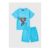 Fortnite Boys Blue Airtex Top & Short Set (5-13yrs)