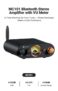 Fosi Audio MC101 Bluetooth Stereo Amplifier with VU Meter ( Upto 100W / 24V PSU / RCA ) w/codesHIFI MADE FUN Store