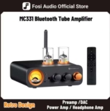 Fosi Audio MC331 2.0 Channel Bluetooth Stereo Integrated Tube Amplifier, Mini All-in-One (with code) Fosi Audio Official Store