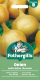 Fothergills Onion Bedfordshire Champion, Vegetable Seeds, 350 Seeds, Sow: Jan-Apr, White