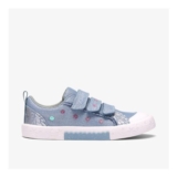 Foxing Trim Kid Denim Canvas