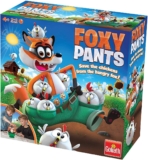 Foxy Pants: Save the Chickens From the Hungry Fox Fun Board Game for Kids For 2-4 Players Ages 4