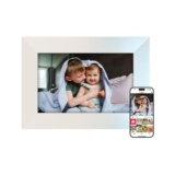 Frameo Digital Photo Frame Mica White 10.1-Inch WiFi 32GB
