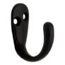 Franklin Brass B12093K-FB-C Single Prong Wall Hooks Matte Black (10-Pack)