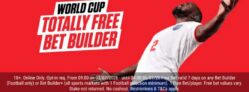 Free £0.50 World Cup Bet Builder (Select Accounts/Opt In required)