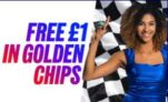Free £1 in Golden Chips to spend on Betfred Live Casino (new & existing customers who have made 1 deposits)