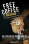 Free Coffee every Tuesday with any purchase – Selected Locations only