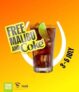 Free Malibu and coke at Hungry Horse if you book a table July 3-5