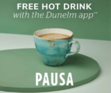 Free Regular Hot Drink for Every App User at Pausa
