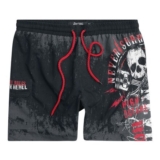 Free Spirit Swim Shorts Swim Shorts Multicolour by Rock Rebel by EMP