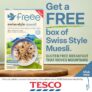 Freee Gluten Free Swiss Style Muesli 450g – 100% cashback via Hashting – 1,500 to Claim
