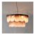 French Connection Brown Ombre Malandi Chandelier Light