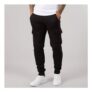 French Connection Mens FC Cargo Joggers – Black