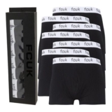 French Connection Mens FCUK Seven Pack Boxer Trunks