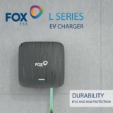 Fresh Electrical Fox L Series EV 7.3kWh Tethered Charger (Black, Blue, Pink, Purple)