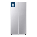 Fridgemaster MS83430ES Freestanding Slim American Side by side Door Fridge Freezer 441L, free haul and install, using voucher