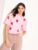 Friends Like These Short Sleeve Strawberry Knit Top – Pink – Size 8-18 – £3 C&C