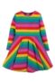 Frugi Official Outlet Store Sale ( kids & maternity clothing ) e.g. Frugi Girls Rainbow Dress – Sofia Skater Dress – Foxglove Rainbow Stripe