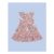 Frugi Olivia Printed Skater Dress Purple