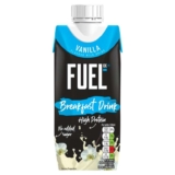 Fuel 10K High Protein Liquid Breakfast Vanilla 330ml Hot deal x 4