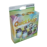 Fujifilm QuickSnap 400 Disposable Camera, Built-in Flash, 54 Exposures