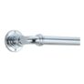 Full Blackout Curtain Pole 120 X 220cm – Chrome