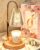 Funistree Candle Warmer Lamp with Timer & Dimmer, Height Adjustable Candle Warmer with 2 Bulbs, Birthday Gifts for Women Mum, New Home Gifts, Dimmable Candle Heater Lamp for Yankee Candles