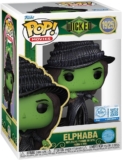 Funko Pop Movies: Wicked: For Good – Elphaba (Glitter) – Amazon Exclusive – Collectable Vinyl Figure – Gift Idea – Official Merchandise – Toys for Kids & Adults – Model Figure for Collectors