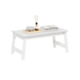 Furinno BEGINNING Coffee Table with H-Legs, White