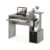 Furinno Econ Multipurpose Office Desk with Bin, Grey