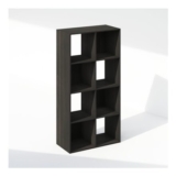 Furinno PELLI 8-Cube Bookshelf, Espresso
