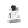 Furinno Rossi Floating Shelves Set of 3, Wall-Mounted